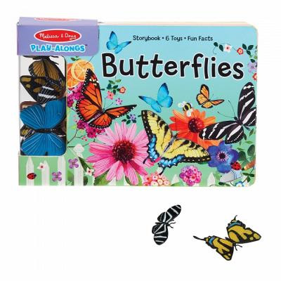 Розвиваюча іграшка Melissa&amp;Doug книга з фігурками метеликів (MD31281)