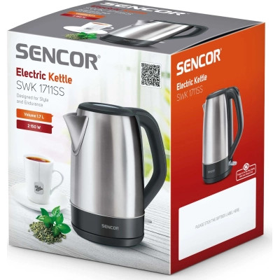 Електрочайник Sencor SWK 1711SS (SWK1711SS)