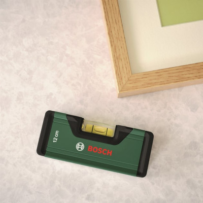 Рівень Bosch 12см, 1 капсули, алюмінієвий (1.600.A03.2V4)