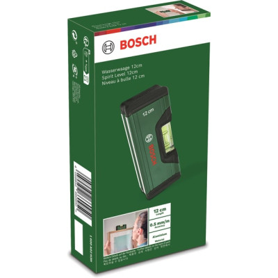 Рівень Bosch 12см, 1 капсули, алюмінієвий (1.600.A03.2V4)