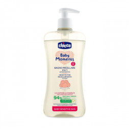 Дитячий шампунь Chicco Baby Moments Без сліз для чутливої шкіри 500 мл (10241.00)