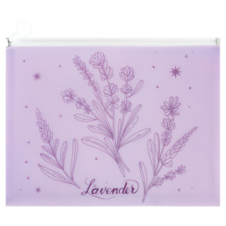 Папка на блискавці Axent zip-lock А4+ Lavender-2 (1497-37-A)