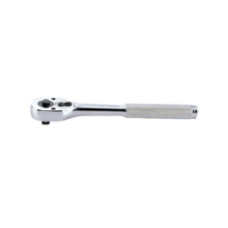 Тріскачка KING TONY 3/8&quot; 200 мм 32 зубця, ручка з накаткой (3771-08F)