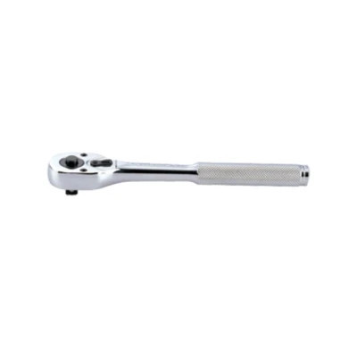 Тріскачка KING TONY 3/8&quot; 200 мм 32 зубця, ручка з накаткой (3771-08F)
