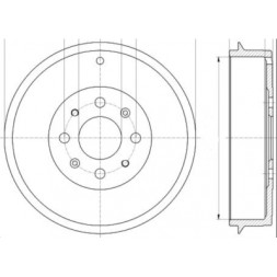 Гальмівний барабан Bosch 0 986 477 208