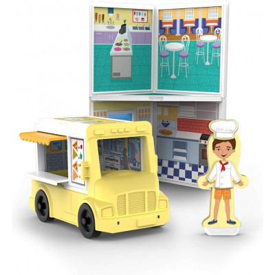 Ігровий набір Melissa&amp;Doug магнітний Магазин піци та морозива (MD30658)