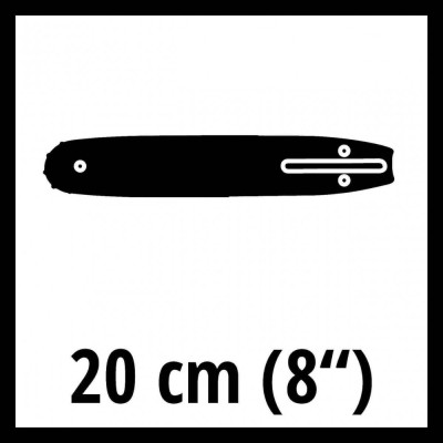Шина для ланцюгової пили Einhell 20см, 1.1мм (4500194)