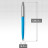 Ручка кулькова Parker JOTTER 17 Originals Sky Blue CT BP в Eco упаковці (15 932_801e)
