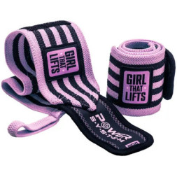 Бинт для спорту Power System PS-3510 Wrist Wraps GTL Pink (PS-3510PI-0)
