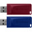 USB флеш накопичувач Verbatim 2x32GB Store&#039;n&#039;Go Slider Red/Blue USB 2.0 (49327)