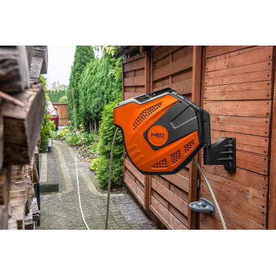 Шланг для поливу Neo Tools на автоматичній котушці, 20м+2м, 1/2&quot; (15-891)