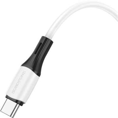 Дата кабель USB 2.0 AM to Type-C 1.0m BX79 3A White BOROFONE (BX79CW)