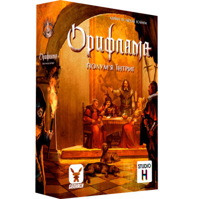Настільна гра Geekach Games Орифлама. Полум&#039;я інтриг (Oriflamme: Ablaze) Українською (GKCH040OR2)