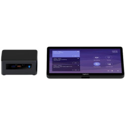 Система відеоконференції Logitech NUC Teams + TAP (LTAPMSTBASEi5-11CIS)