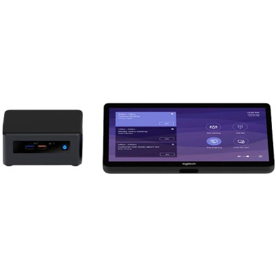 Система відеоконференції Logitech NUC Teams + TAP (LTAPMSTBASEi5-11CIS)