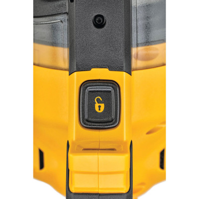 Пилосос будівельний DeWALT 18 B XR Li-lon, діаметр шланга 31,8 мм, 21,7 л/с, 1.5 кг (без АКБ та ЗУ) (DCV501LN)