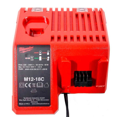 Набір акумулятор + зарядний пристрій Milwaukee Li-Ion M18 NRG-202 (4933459213)