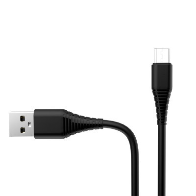 Зарядний пристрій ColorWay 1USB AUTO ID 2A (10W) black + cable micro USB (CW-CHS012CM-BK)