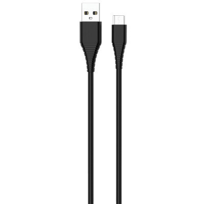 Зарядний пристрій ColorWay 1USB AUTO ID 2A (10W) black + cable micro USB (CW-CHS012CM-BK)