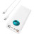 Батарея універсальна Baseus Amblight 26800mAh 65W OE, white (P10022402223-00)