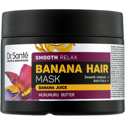 Маска для волосся Dr. Sante Banana Hair 300 мл (8588006040975)
