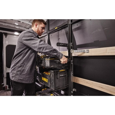 Ящик для інструментів DeWALT TOUGHSYSTEM 2.0 555х385х180 мм, з органайзером для дрібних д (DWST83293-1)