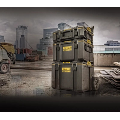 Ящик для інструментів DeWALT TOUGHSYSTEM 2.0 555х385х180 мм, з органайзером для дрібних д (DWST83293-1)