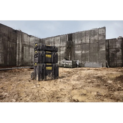 Ящик для інструментів DeWALT TOUGHSYSTEM 2.0 555х385х180 мм, з органайзером для дрібних д (DWST83293-1)