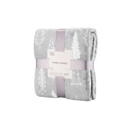 Плед Ardesto Flannel ялинки 160х200 см (ART0110PB)