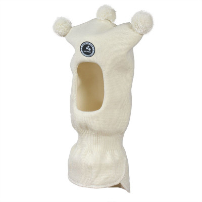 Шапка дитяча Huppa шолом COCO 85070000 білий S (4741468471815)