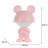 Нічник Kite Світильник LED з акумулятором Dreamy Mouse, рожевий (K25-315-2-2)