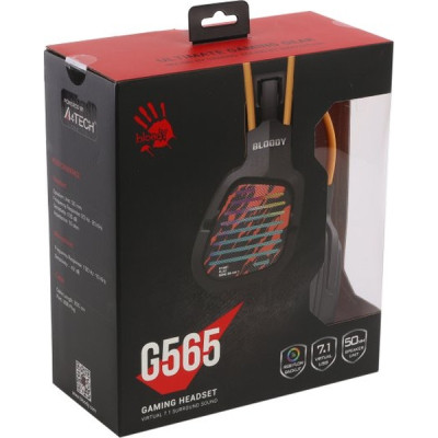 Навушники A4Tech Bloody G565 RGB Hi Fi 7.1 Black (4711421001960)