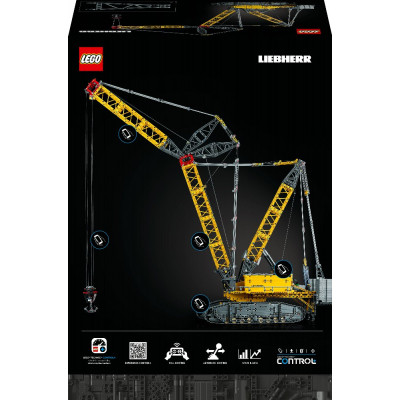 Конструктор LEGO Technic Гусеничний підйомний кран Liebherr LR 13000 2883 деталі (42146)