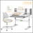 Парта з кріслом ErgoKids TH-330 W/G + Y-208 G