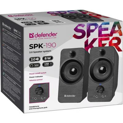 Акустична система Defender SPK-190 Black (65190)