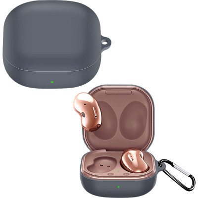 Чохол для навушників BeCover Silicon для Samsung Galaxy Buds 2 / Buds Live / Buds Pro Gray (705409)