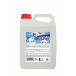 Засіб для ручного миття посуду San Clean Прозорий 5 л (4820003541036)
