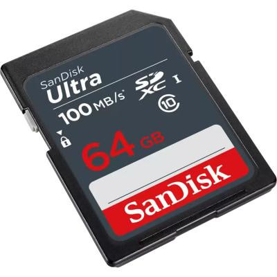 Карта пам&#039;яті SanDisk 64GB SDXC class 10 UHS-1 (SDSDUNR-064G-GN3IN)