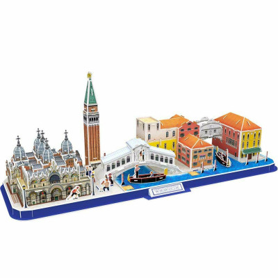 Пазл Cubic Fun Тривимірна головоломка-конструктор City Line Венеція (MC269h)