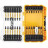 Набір біт DeWALT EXTREME FLEXTORQ, Phillips,Pozidriv, Torx, T10, L = 25,57 мм, 29 шт, кейс (DT70734T)