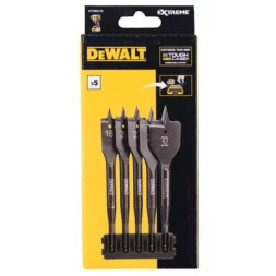 Набір свердл DeWALT в касеті для Tough Case, перових EXTREME IMPACT по дереву, 6 шт (DT70832)