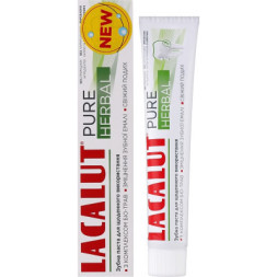 Зубна паста Lacalut Pure Herbal 75 мл (4016369696675)