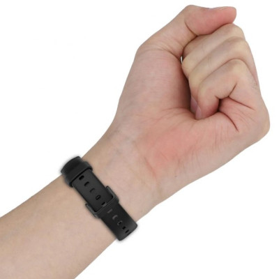 Ремінець до фітнес браслета BeCover Silicone для Xiaomi Mi Smart Band 7 Pro Black (708592)