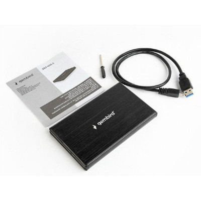 Кишеня зовнішня Gembird 2.5&quot; USB3.0 black (EE2-U3S-3)