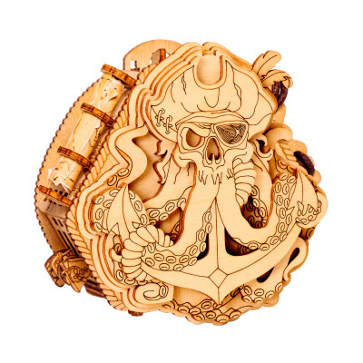 Головоломка EscapeWelt Дерев&#039;яна BlackBeard&#039;s Compass Компас Чорної Бороди (50043)
