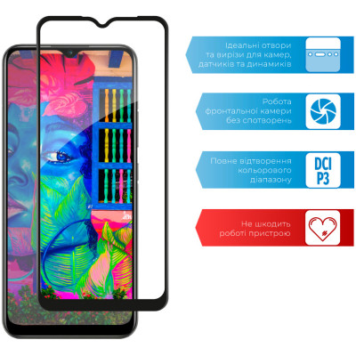 Скло захисне ACCLAB Full Glue Realme C25Y (1283126542350)