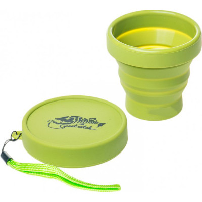 Чашка туристична Tramp Silicone 180ml Olive (UTRC-083-olive)