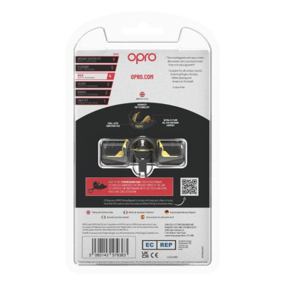 Капа Opro Gold Black/Gold (102504001) (Gold_Bl/Gold)