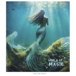 Зошит Школярик World of Magic 96 аркушів клітинка (096-3431K)