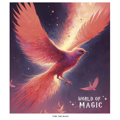 Зошит Школярик World of Magic 96 аркушів клітинка (096-3431K)